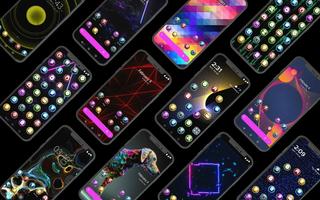 Icon pack colorful poster