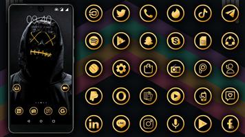 Gold-Icon-Paket Plakat