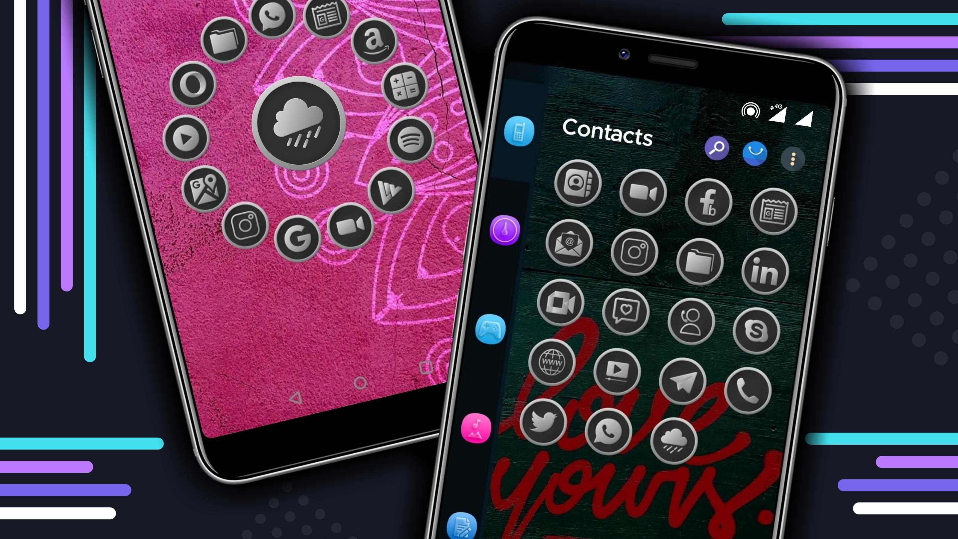 Серый android Серый android