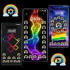 Rainbow icon pack Zeichen