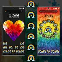 Rainbow icon pack Screenshot 3