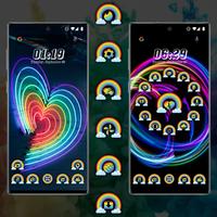 Rainbow icon pack Screenshot 1