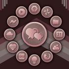 Rose Gold Theme आइकन