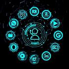 Neueste Theme-Tech Zeichen