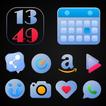Transparentes Icon-Paket