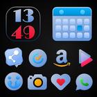 Transparentes Icon-Paket Zeichen