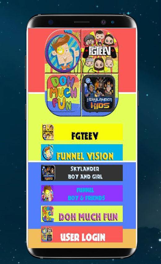 Funnel Vision Fgteev Crazy Show Tv For Android Apk Download
