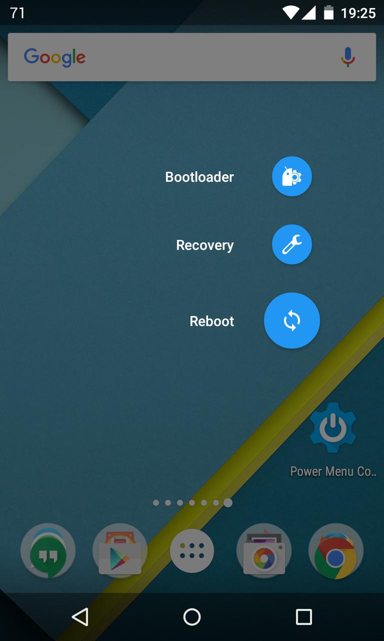 power menu apk