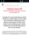 Cell Data Auto Off poster