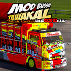 Mod Bussid Truk Canter Tawakal Indonesia icône