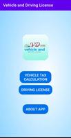 Vehicle and Driving License Affiche