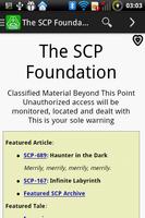 The SCP Foundation DB donate Cartaz