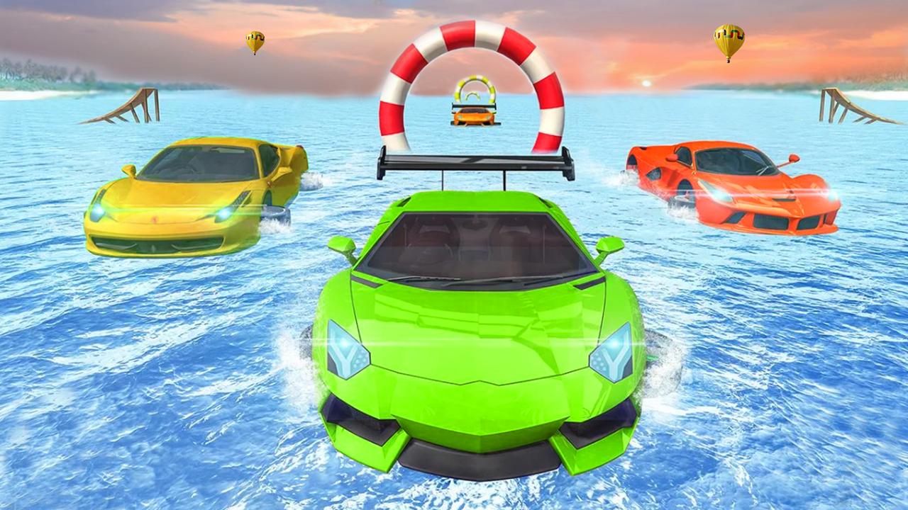 Sea racing. 3d Water games. Сестрица вода гонки. Dutton Amphibious Surf 4wd. Surf car.