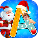 Trace Alphabets & Number With Santa - ABC & 123 APK