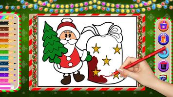 Coloring Book : Christmas Draw Affiche