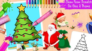 Coloring Book : Christmas Draw Ekran Görüntüsü 1