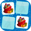 Christmas Memory Game : Flip And Match Cards