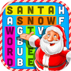 Merry Christmas Word Search Puzzle icône