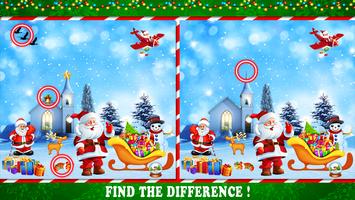 Poster Find The Difference : Christma