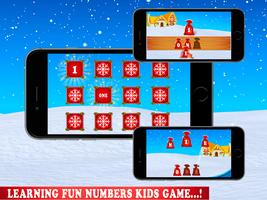 Learn Number Spelling In Christmas poster