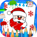 Santa Coloring Book - Christmas Color Art