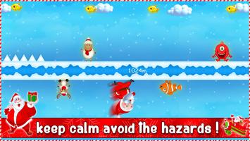 Santa Gravity Flipper - Endless Running Game Ekran Görüntüsü 1