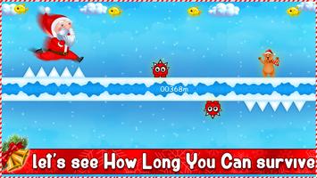 Santa Gravity Flipper - Endless Running Game ảnh chụp màn hình 3