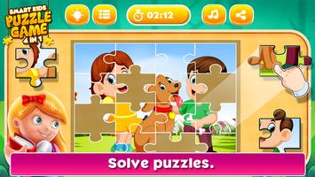 Smart Kids Puzzle Game скриншот 2