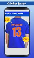 Cricket Jersey Editor – Name on Cricket Jersey Poster