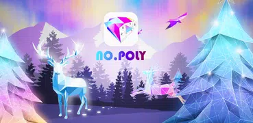 No.Poly: 塗り絵 人気 , 色塗りアプリ, 数字で色