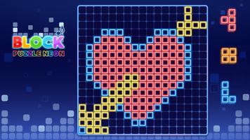 Block Puzzle Neon: Block Music captura de pantalla 1