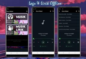 Lagu Lirik Once Mekel Offline capture d'écran 1