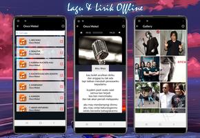 Lagu Lirik Once Mekel Offline capture d'écran 2