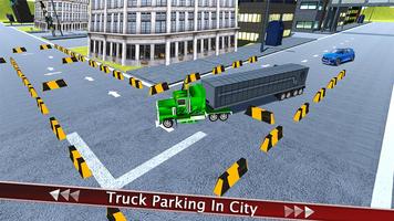 Real Truck Euro Parking Adventure 3d الملصق