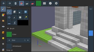 2 Schermata Goxel Voxel Editor