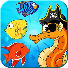 Pirate Seahorse match 3 - find the treasure XAPK 下載