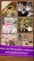 Quebra-cabeça de gato fácil imagem de tela 1