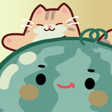 ikon Cat & Fruits