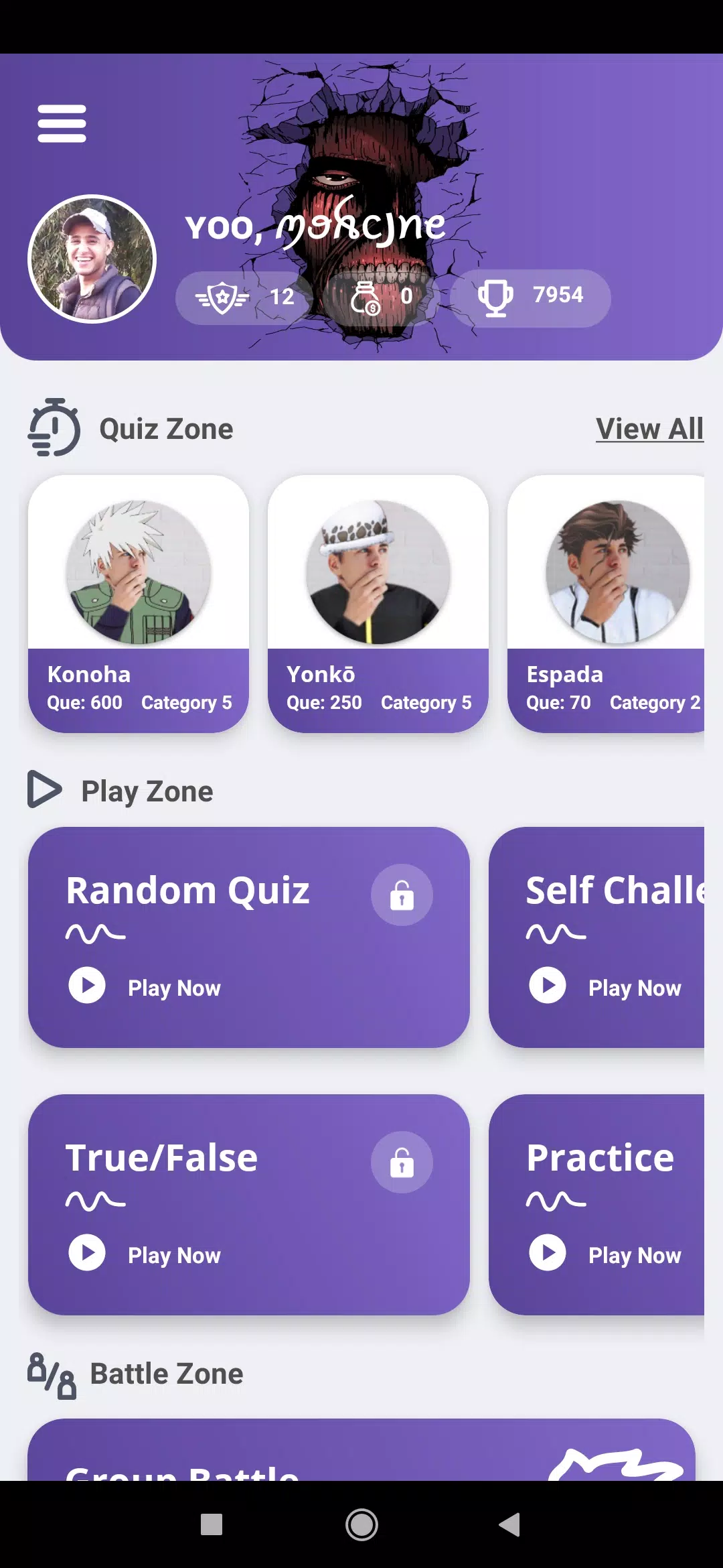 Anime Challenge - Anime Quiz Game - APK Download for Android