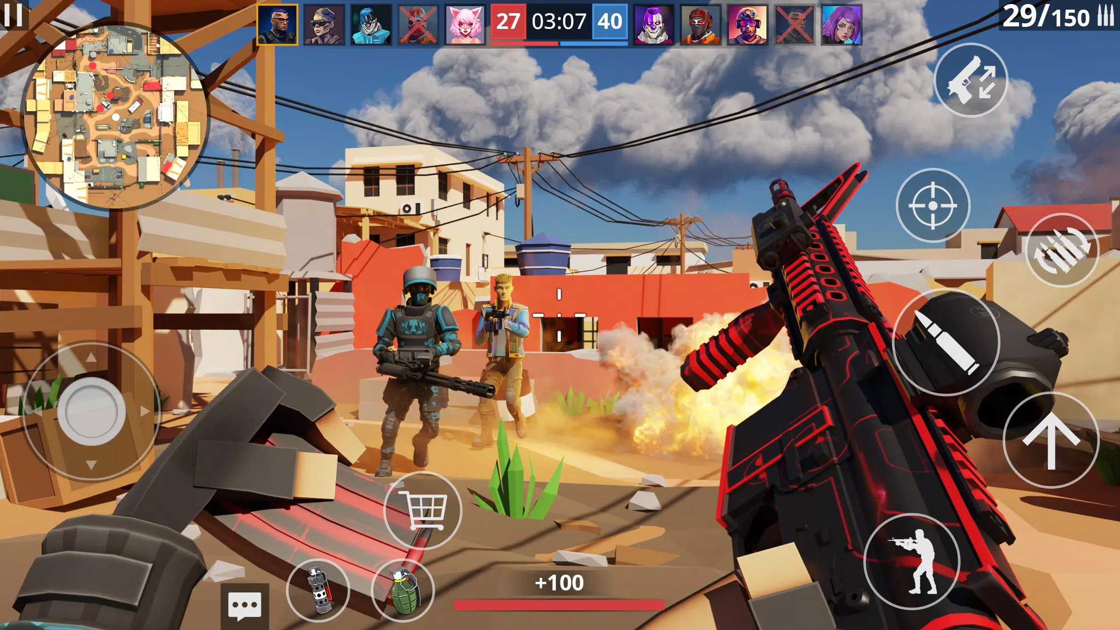 Guns of Boom: jogo de tiro automático multiplayer, chega à sua