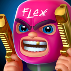 FLEX: 3D Shooter & Battle Roya Zeichen