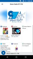Music Radio 97.1 FM Affiche