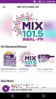 MIX 101.5 WRAL FM poster
