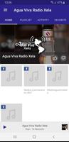 Agua Viva Radio Xela الملصق