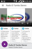 Radio El Tambo Stereo poster