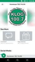 Hometeam 100.7 KLOG 海報