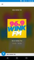 96.9 WINK FM الملصق