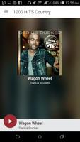 1000 HITS Country Affiche