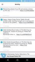 Joy Gospel Radio FM स्क्रीनशॉट 1