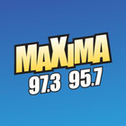 Maxima 97.3 y 95.7 simgesi